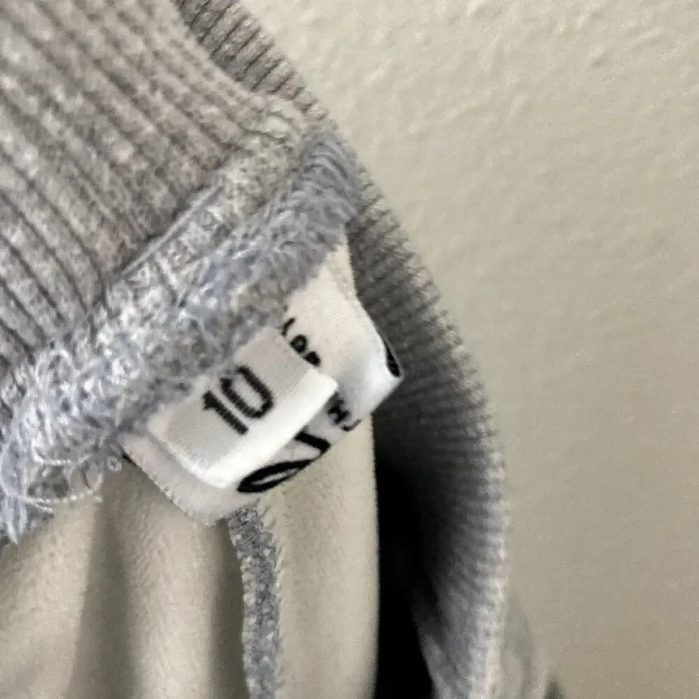 Lola + the Boys Dream Crystal Jogger Sweatpants Gray 10